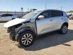 Salvage cars for sale at Chicago Heights, IL auction: 2015 KIA Sportage LX