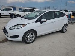 Salvage cars for sale at Haslet, TX auction: 2015 Ford Fiesta SE