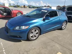 Honda salvage cars for sale: 2012 Honda CR-Z EX