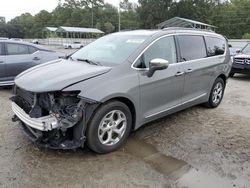 Salvage cars for sale at Savannah, GA auction: 2022 Chrysler Pacifica Limited