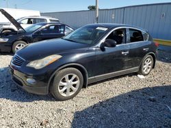 Salvage cars for sale at Franklin, WI auction: 2010 Infiniti EX35 Base