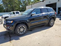 Jeep salvage cars for sale: 2016 Jeep Grand Cherokee Limited