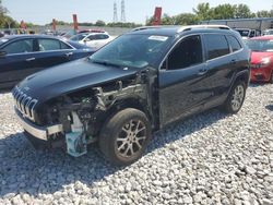 Vehiculos salvage en venta de Copart Barberton, OH: 2017 Jeep Cherokee Latitude