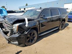 Salvage cars for sale at Woodhaven, MI auction: 2020 GMC Yukon XL K1500 SLT