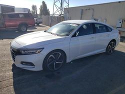 Salvage cars for sale from Copart Hayward, CA: 2019 Honda Accord Sport