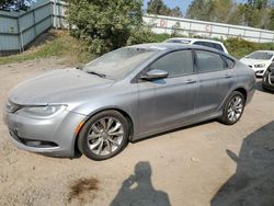 Salvage cars for sale from Copart Davison, MI: 2015 Chrysler 200 S