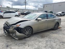 Salvage cars for sale at Jacksonville, FL auction: 2016 Lexus ES 350