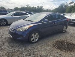 Salvage cars for sale at Riverview, FL auction: 2011 Hyundai Elantra GLS