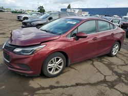 Chevrolet salvage cars for sale: 2016 Chevrolet Cruze LT