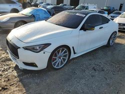 Salvage cars for sale at Jacksonville, FL auction: 2017 Infiniti Q60 RED Sport 400