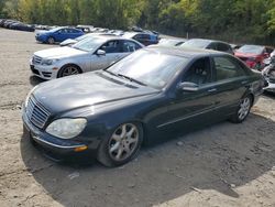 Salvage cars for sale at Marlboro, NY auction: 2005 Mercedes-Benz S 500 4matic