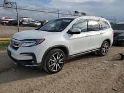 Salvage cars for sale at Houston, TX auction: 2021 Honda Pilot Touring