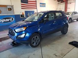 Salvage cars for sale at Angola, NY auction: 2020 Ford Ecosport S