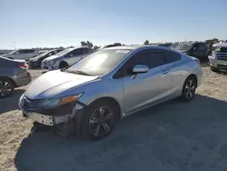 Salvage cars for sale at Antelope, CA auction: 2015 Honda Civic EX