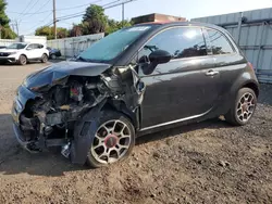 Salvage cars for sale at New Britain, CT auction: 2012 Fiat 500 POP