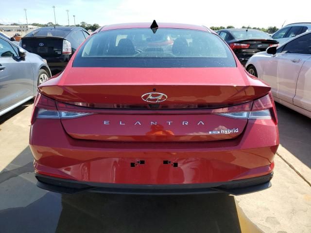 2023 Hyundai Elantra Blue