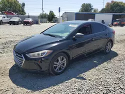 Salvage cars for sale at Mebane, NC auction: 2017 Hyundai Elantra SE