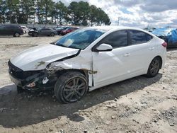 Salvage cars for sale at Loganville, GA auction: 2018 Hyundai Elantra SEL