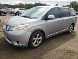 Salvage cars for sale at New Britain, CT auction: 2013 Toyota Sienna XLE