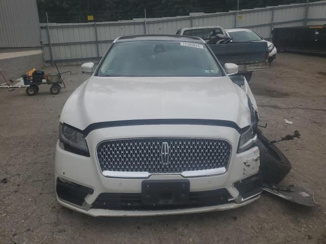 2018 Lincoln Continental Select