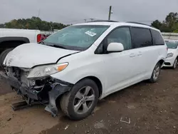 Salvage cars for sale at Hillsborough, NJ auction: 2011 Toyota Sienna LE