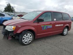 Salvage cars for sale at Moraine, OH auction: 2015 Dodge Grand Caravan SE