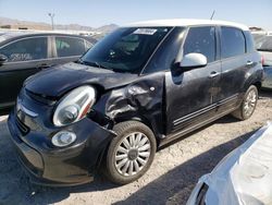 Salvage cars for sale at Las Vegas, NV auction: 2014 Fiat 500L Easy