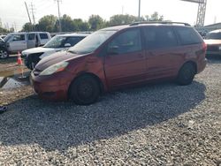 Salvage cars for sale at Columbus, OH auction: 2010 Toyota Sienna CE