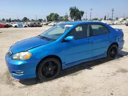 Salvage cars for sale at Los Angeles, CA auction: 2007 Toyota Corolla CE