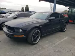 Salvage cars for sale from Copart Hayward, CA: 2007 Ford Mustang