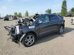 Ford salvage cars for sale: 2015 Ford Edge Titanium