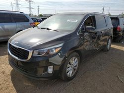 Salvage cars for sale at Elgin, IL auction: 2016 KIA Sedona EX