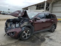 KIA Sorento salvage cars for sale: 2017 KIA Sorento EX