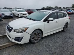 Salvage cars for sale at Gastonia, NC auction: 2015 Subaru Impreza Sport Limited