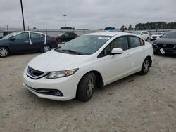 Flood-damaged cars for sale at auction: 2015 Honda Civic Hybrid