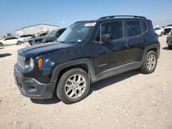 Salvage cars for sale from Copart Amarillo, TX: 2017 Jeep Renegade Latitude