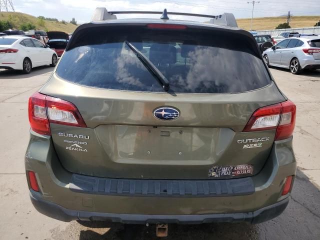 2016 Subaru Outback 2.5I Limited