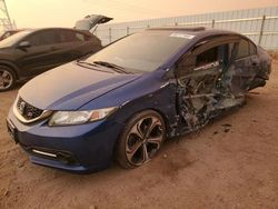 Salvage cars for sale from Copart Adelanto, CA: 2015 Honda Civic SI