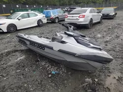 Salvage boats for sale at Waldorf, MD auction: 2021 Seadoo GTX Limited