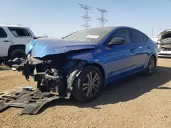 Hyundai Elantra salvage cars for sale: 2018 Hyundai Elantra SEL