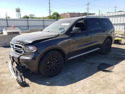 Salvage cars for sale at Chicago Heights, IL auction: 2014 Dodge Durango SXT