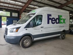 Salvage trucks for sale at East Granby, CT auction: 2016 Ford Transit T-250