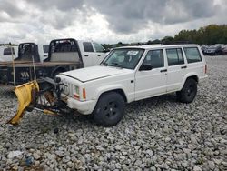 Jeep salvage cars for sale: 2001 Jeep Cherokee Sport