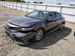 Toyota salvage cars for sale: 2022 Toyota Camry LE