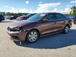 Volkswagen salvage cars for sale: 2017 Volkswagen Jetta S