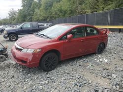 Honda salvage cars for sale: 2009 Honda Civic EXL