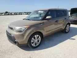 Salvage cars for sale at San Antonio, TX auction: 2015 KIA Soul +