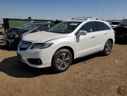 Salvage Cars with No Bids Yet For Sale at auction: 2016 Acura RDX Advance