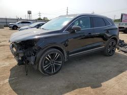 Salvage cars for sale at Chicago Heights, IL auction: 2018 Lincoln MKC Reserve