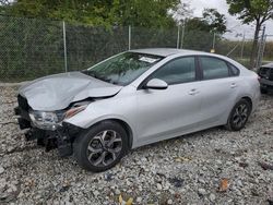 Salvage cars for sale at Cicero, IN auction: 2019 KIA Forte FE